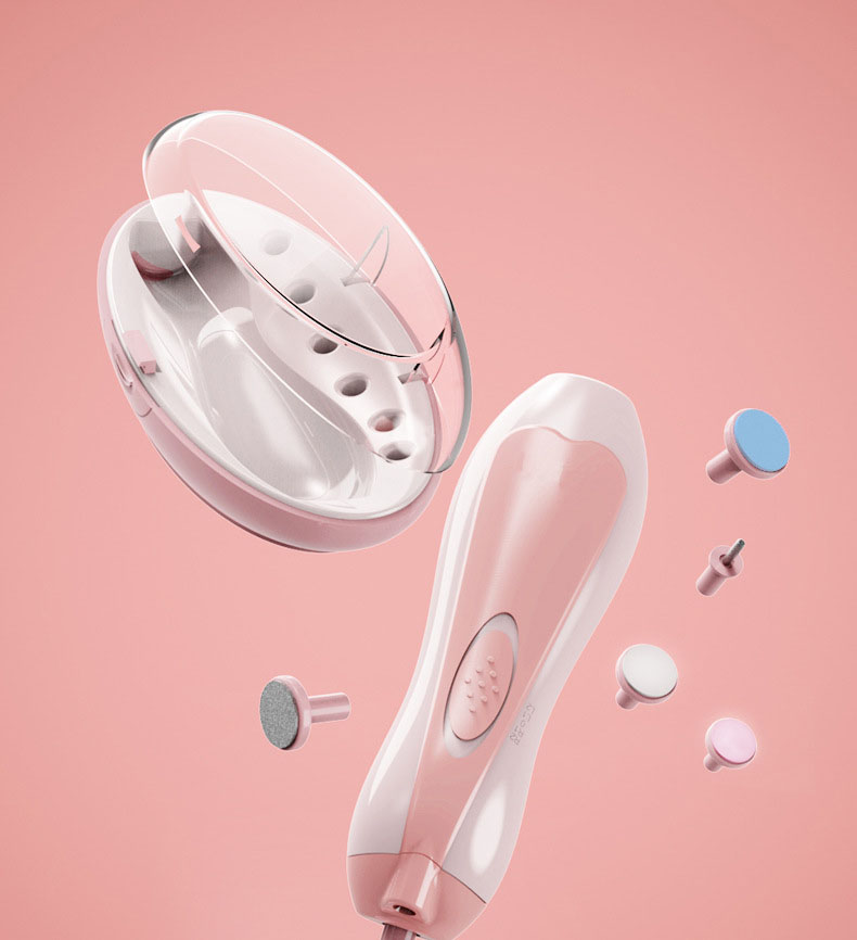 Multifunctional Baby Nail Polisher Kit