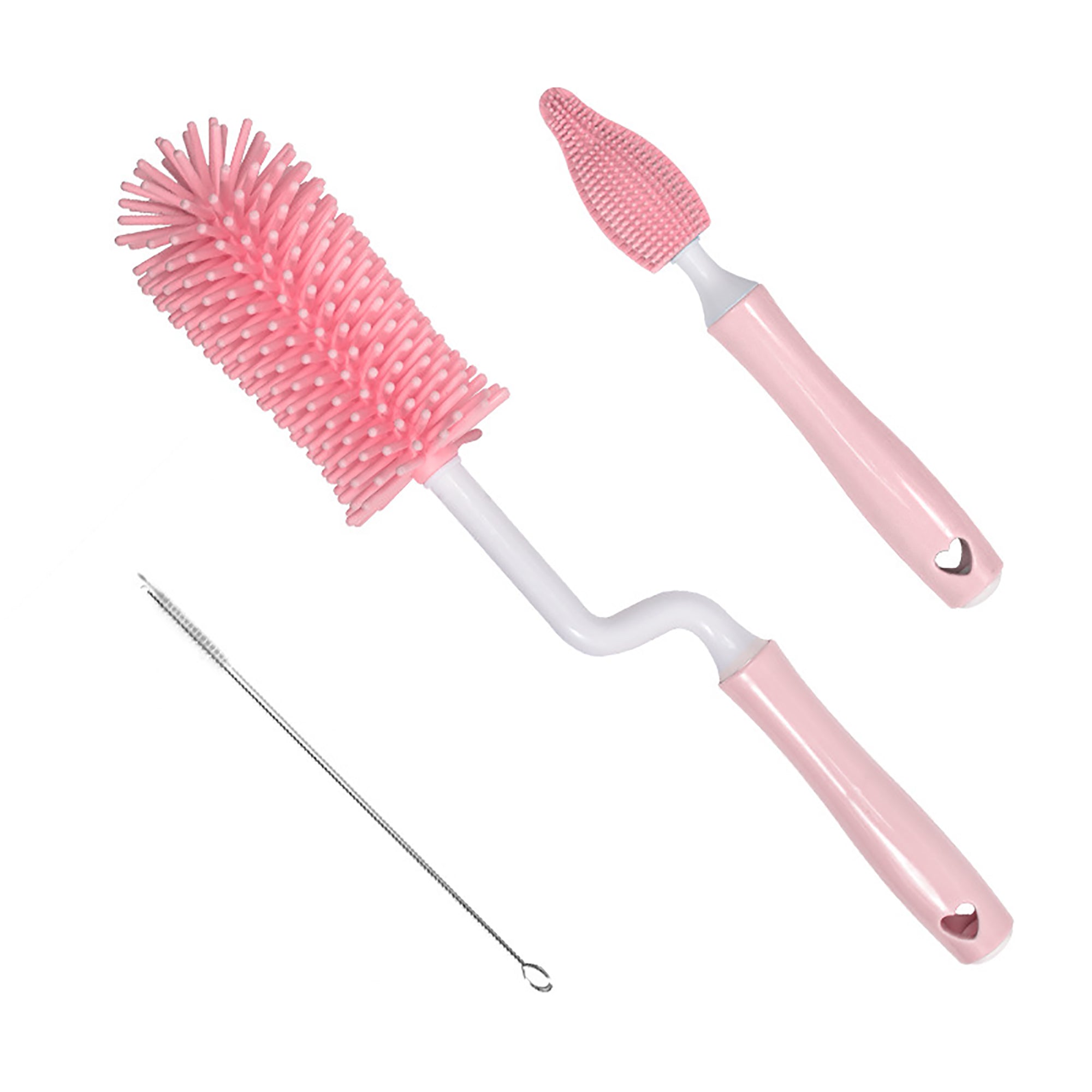 Silicone Baby Bottle Brush Set