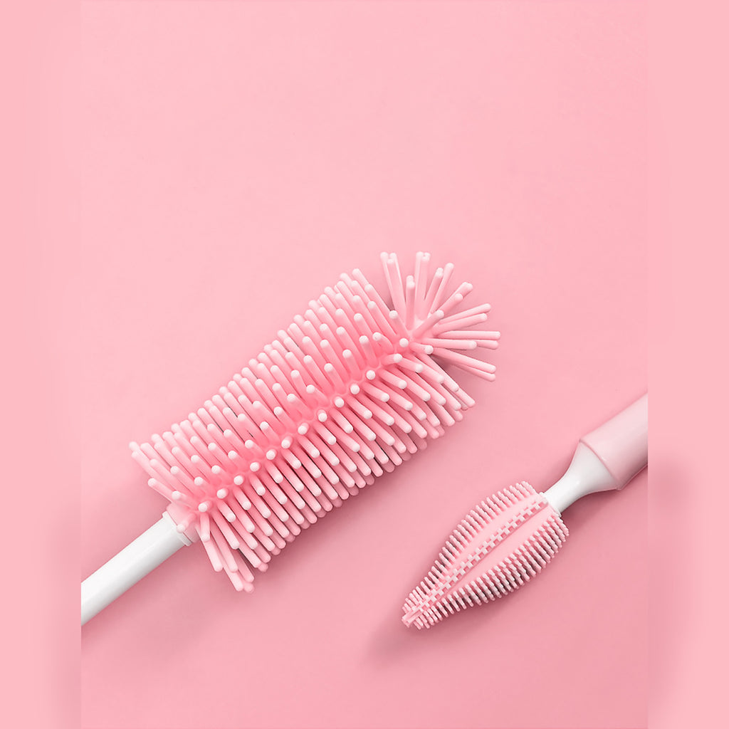 Silicone Baby Bottle Brush Set