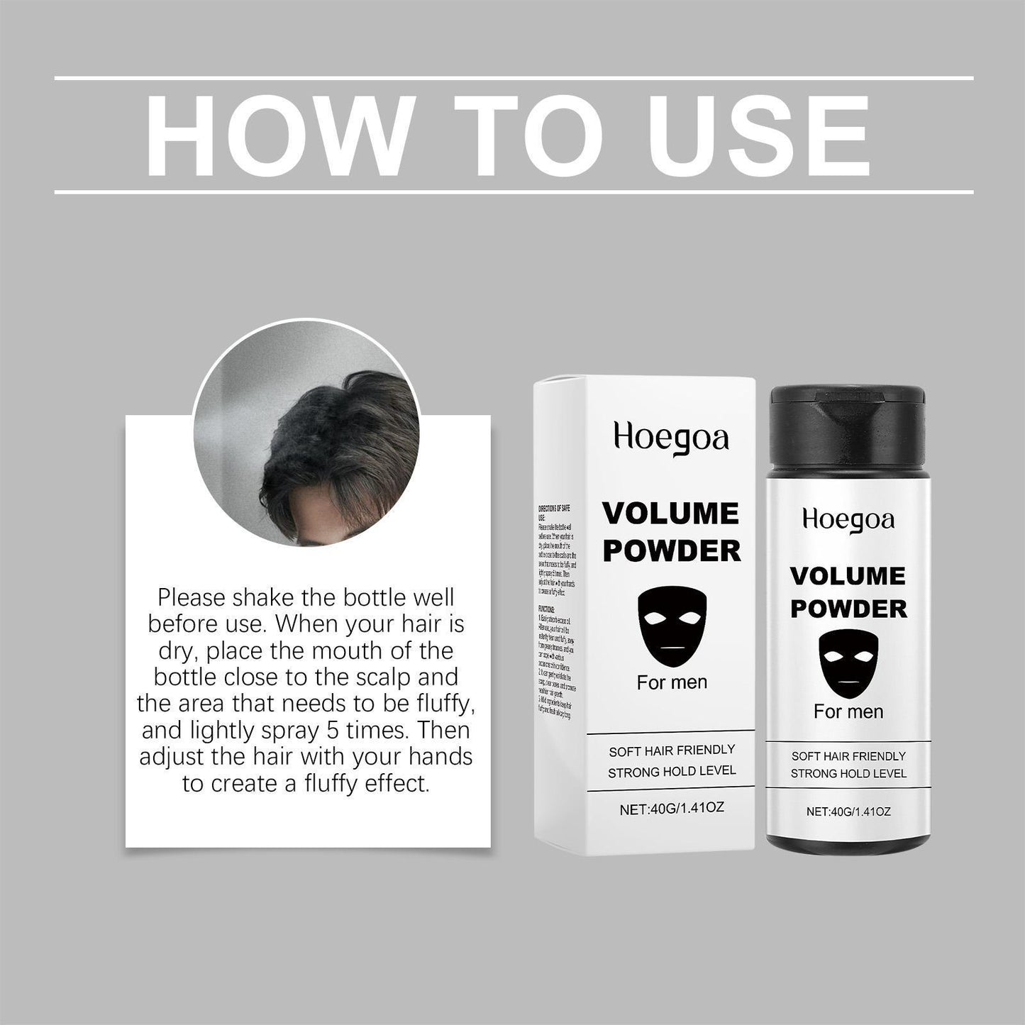 Hogoya Fluffy Setting Powder Mild Ingredients No-wash Oil-control Fresh And Long-lasting Setting Powder