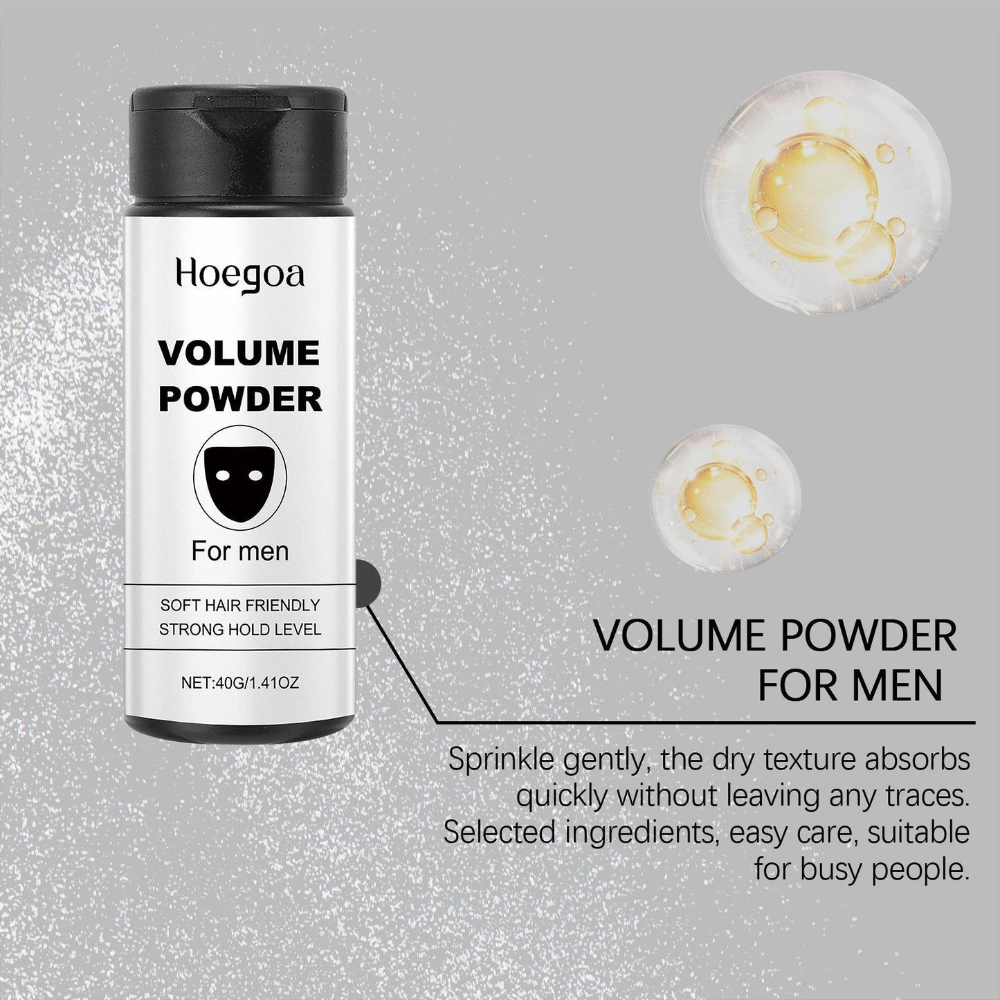 Hogoya Fluffy Setting Powder Mild Ingredients No-wash Oil-control Fresh And Long-lasting Setting Powder