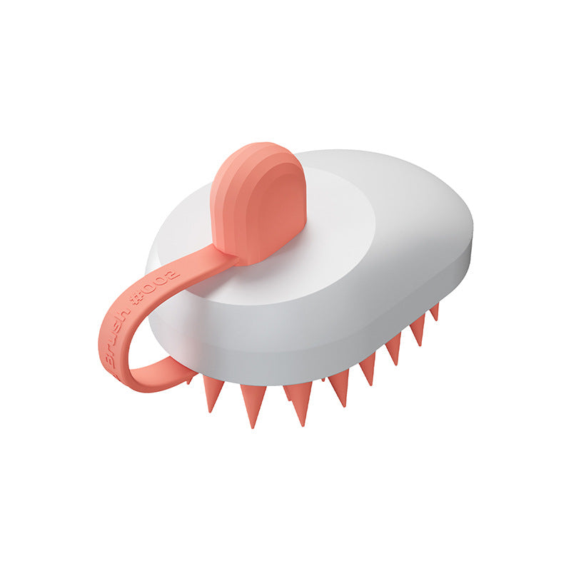Soft Silicone Pet Hair Remover Handheld Bath & Massage Brush