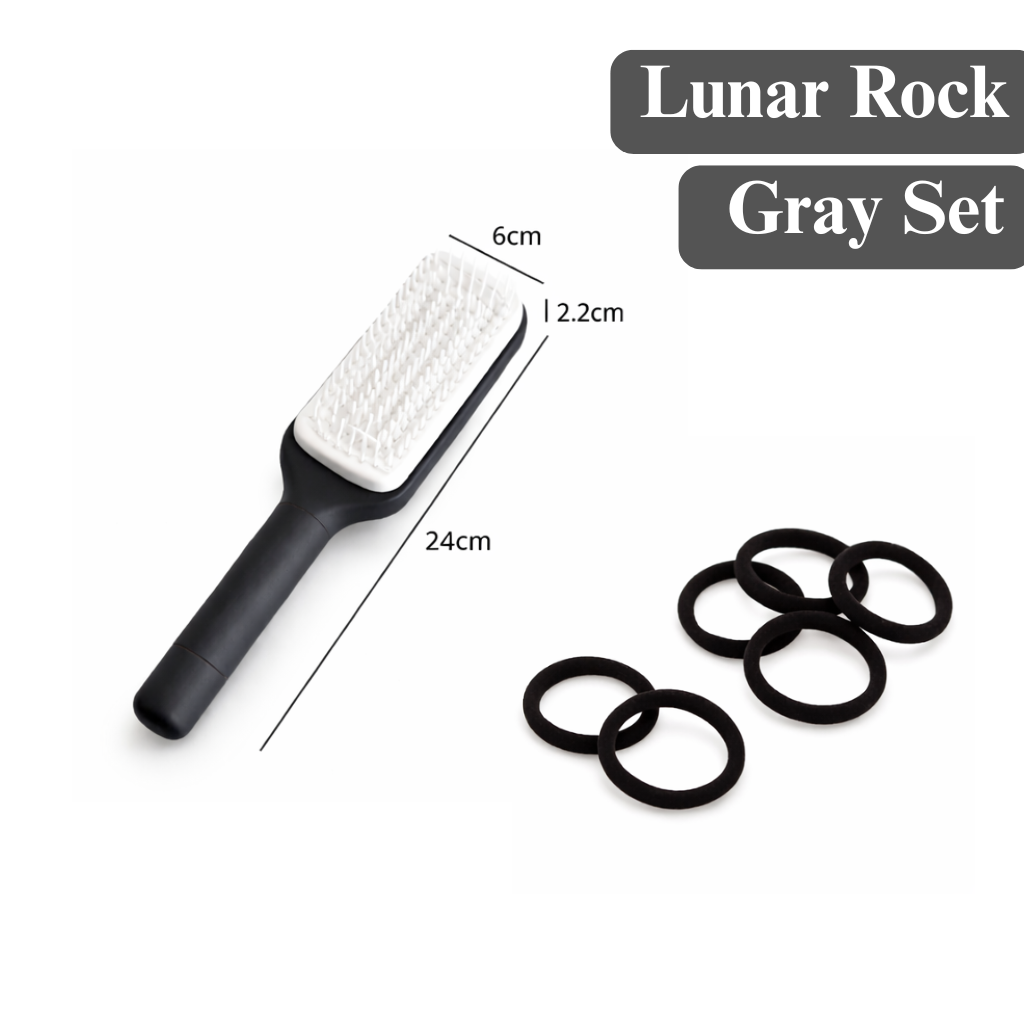 4‑in‑1 Self‑Cleaning Hair Brush Anti‑Static Massage Comb