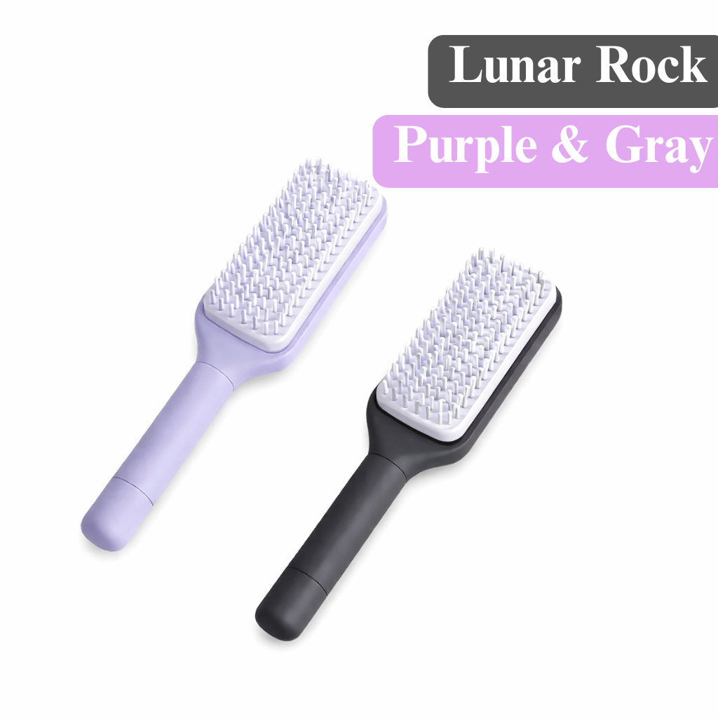 4‑in‑1 Self‑Cleaning Hair Brush Anti‑Static Massage Comb
