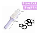 4‑in‑1 Self‑Cleaning Hair Brush Anti‑Static Massage Comb