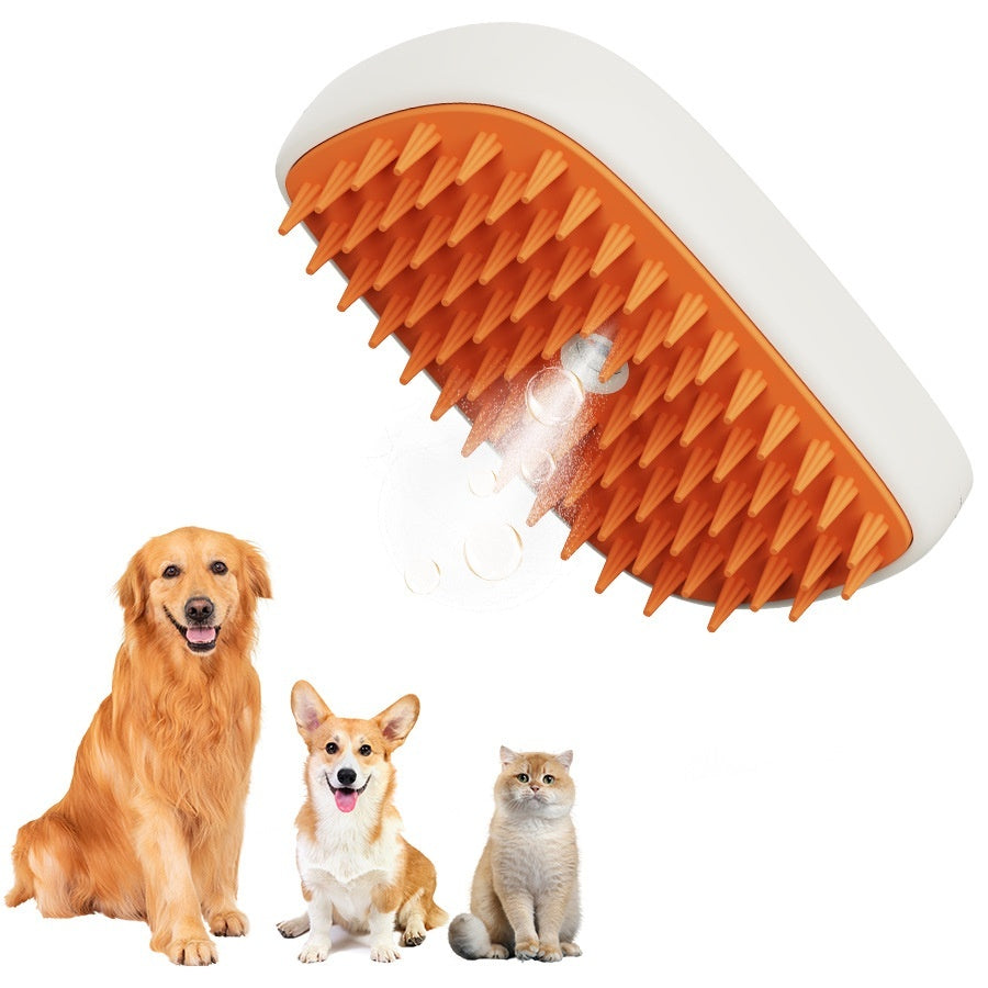 Cat & Dog Grooming Comb with Spray & Massage USB Rechargeable