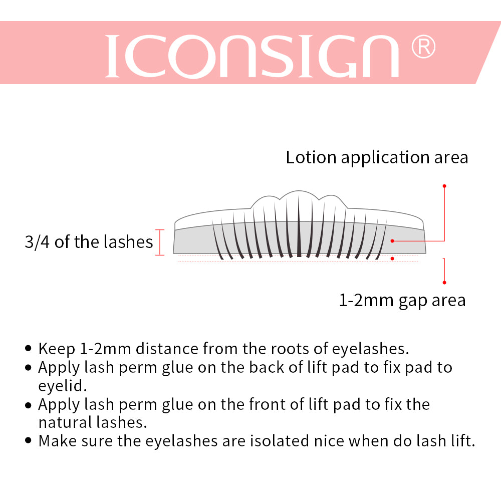 ICONSIGN Lash Lift Kit – Eyelash Perming & Curling