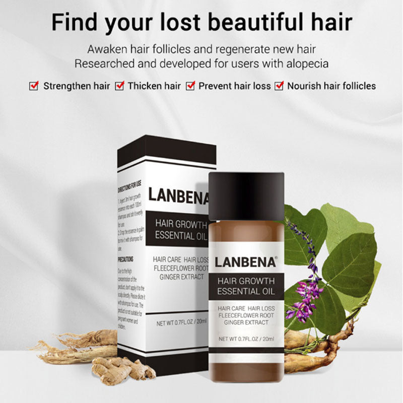 LANBENA Hair Growth Essential Oil – 20ml