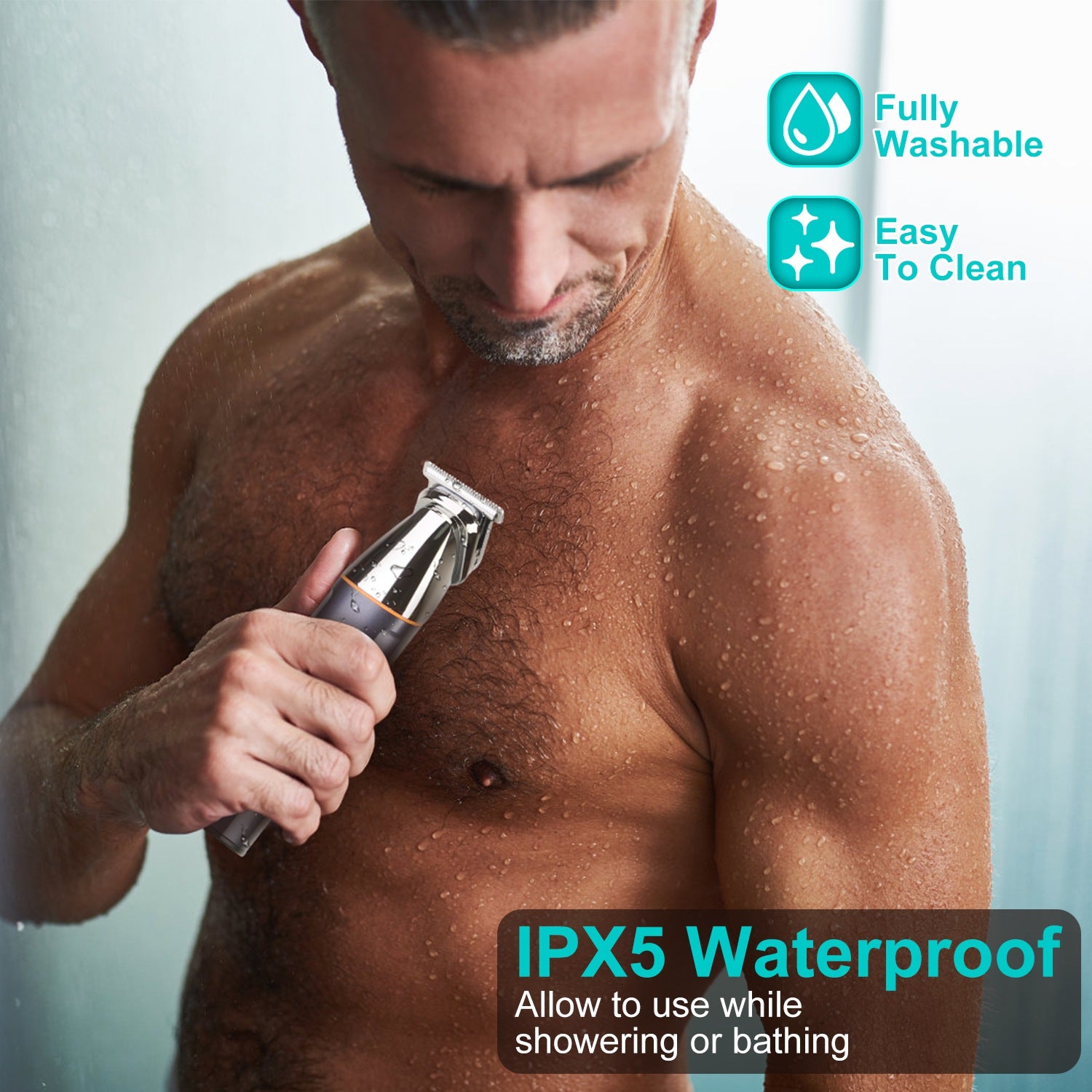 All In One Beard Trimmer For Men With 5 Trimmer