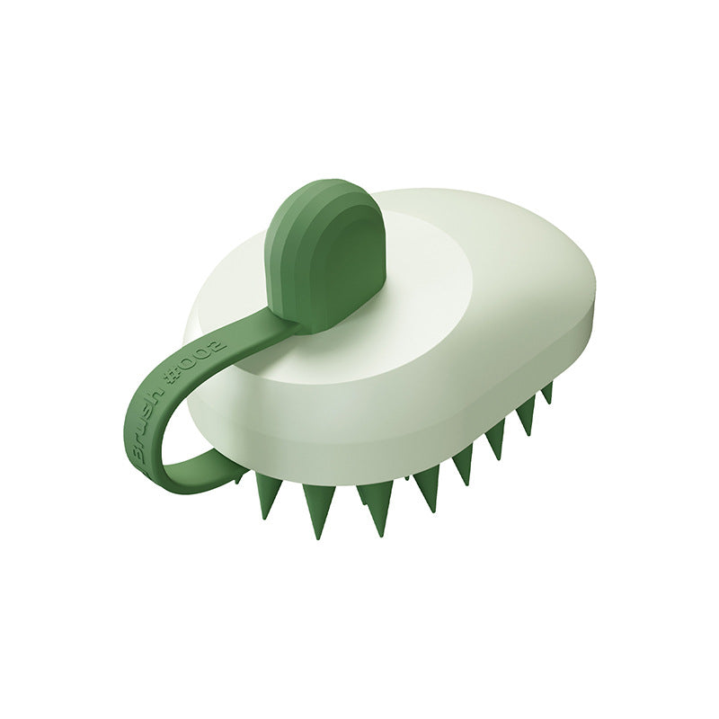 Soft Silicone Pet Hair Remover Handheld Bath & Massage Brush
