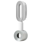Self Cleaning Hair Brush For Women One-key