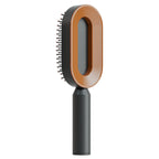 Self Cleaning Hair Brush For Women One-key