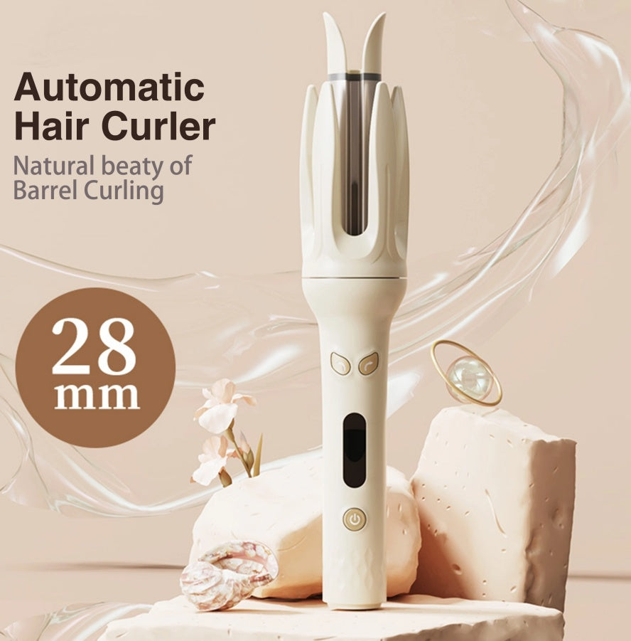 Automatic Hair Curling Iron For Healthy & Shiny, Effortless Curls & Waves