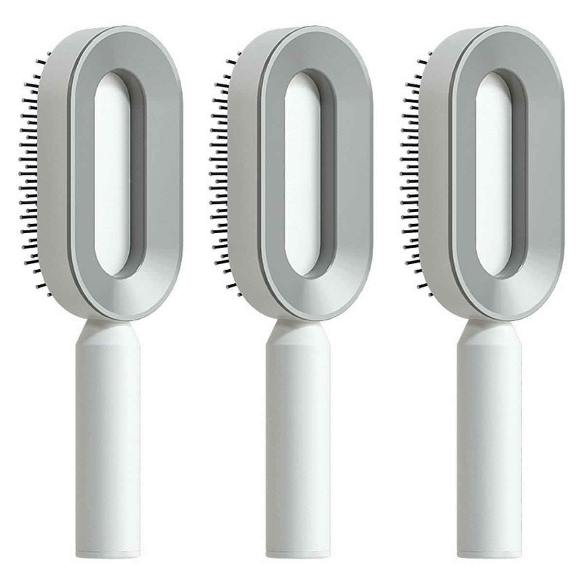 Self Cleaning Hair Brush For Women One-key