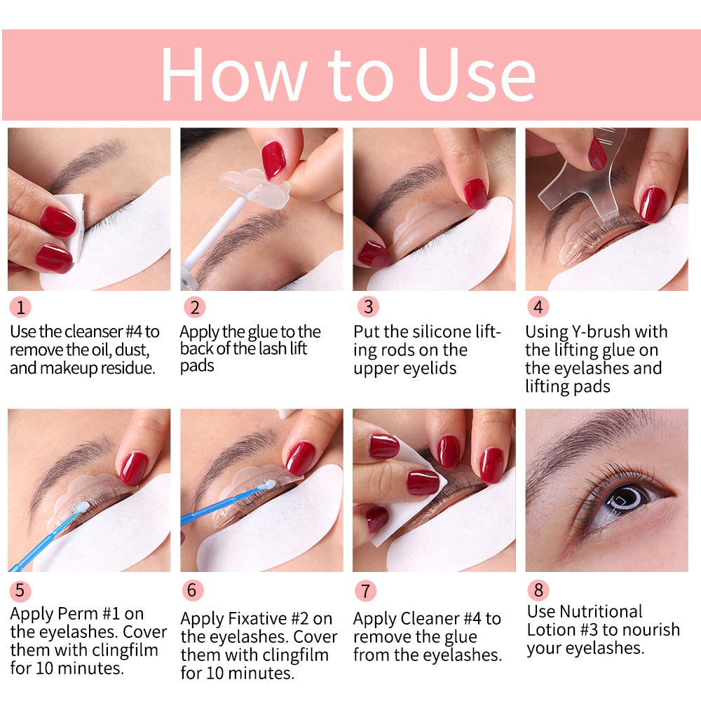 ICONSIGN Lash Lift Kit – Eyelash Perming & Curling