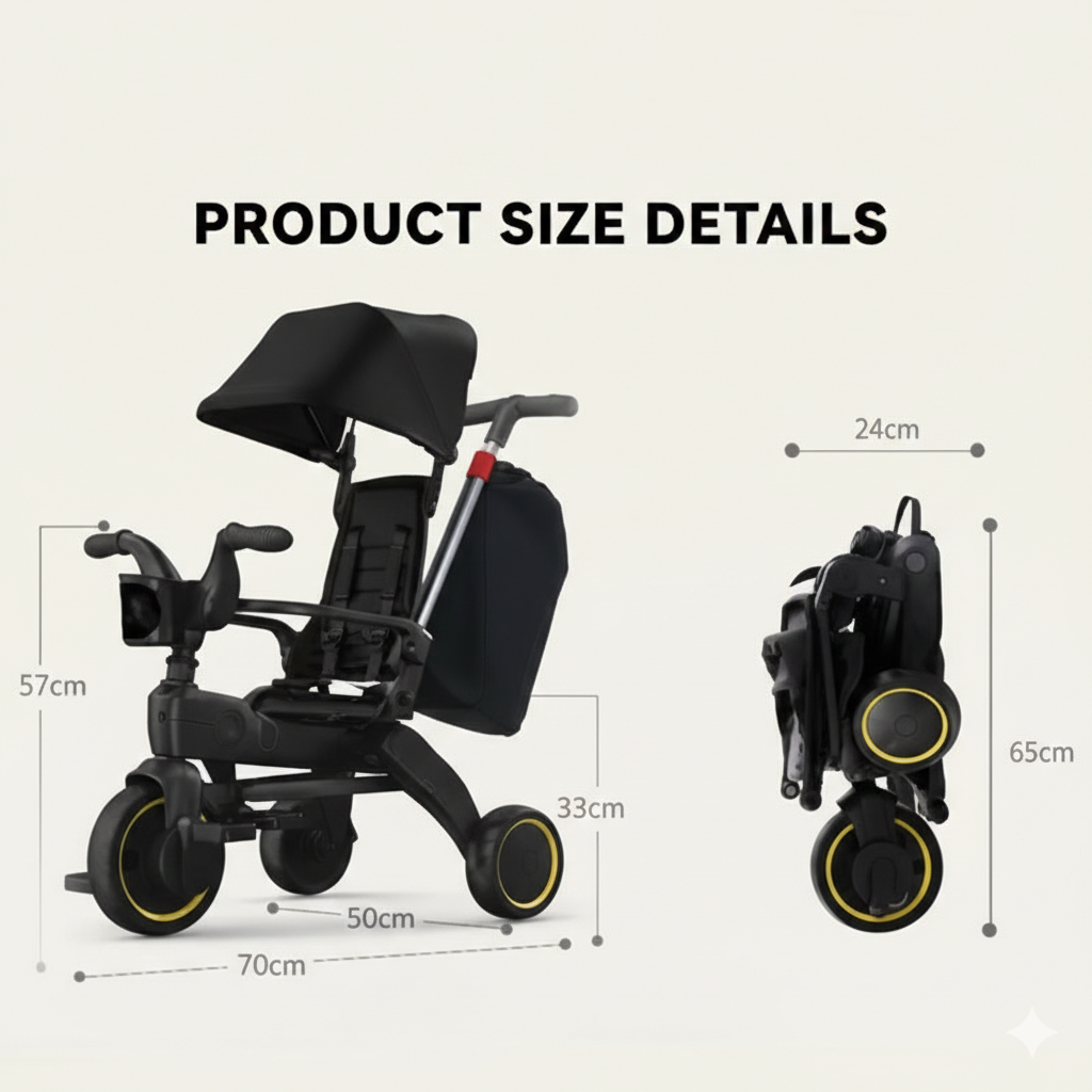 Baby Foldable Stroller ©