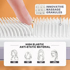 4‑in‑1 Self‑Cleaning Hair Brush Anti‑Static Massage Comb