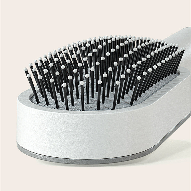 Self Cleaning Hair Brush For Women One-key