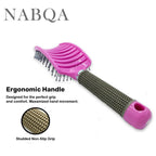 Women’s Hair Brush Anti‑Static Nylon Comb